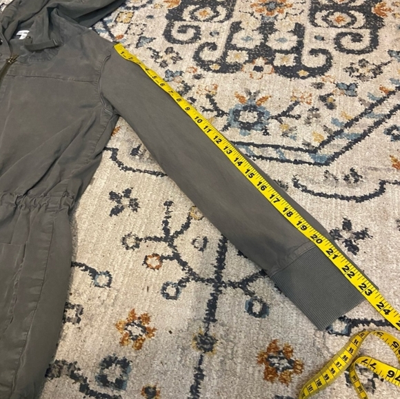 Standard James Perse Full Zip Utility Military Jacket - Picture 14 of 14